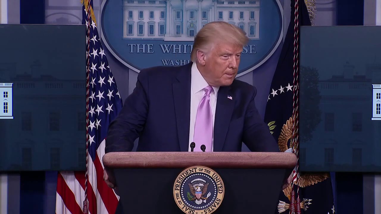 trump press conference today white house