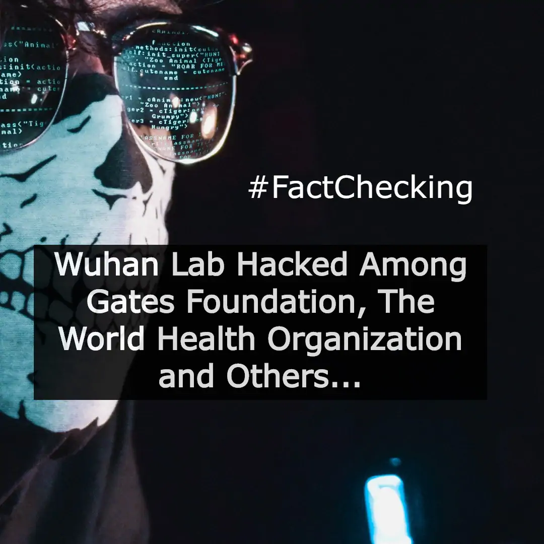 Coronavirus Hack Proof CDC WHO NIH GATES FOUNDATION WUHAN LAB
