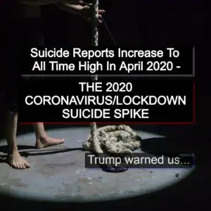 Suicide Reports Skyrocket in April 2020: Statistics
