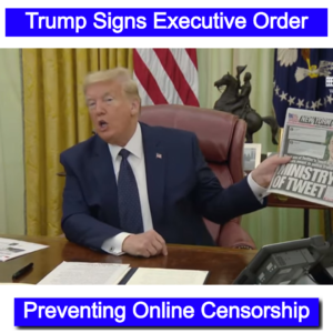 Trumps Executive Order Targeting Twitter and Facebook. #FreeSpeech