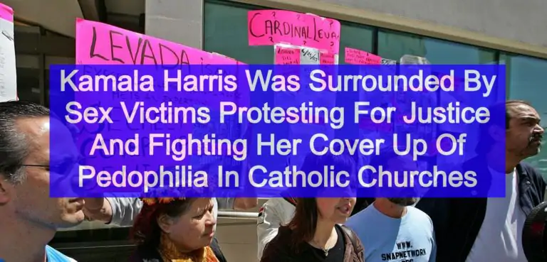 Kamala Harris Refused Sex Victims From Getting Justice
